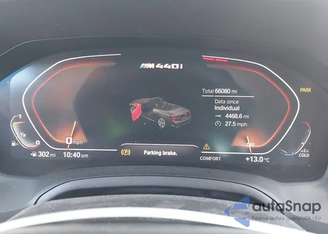 2021 BMW M440I z USA, uszkodzony, nr VIN WBA53AT08MCH04787